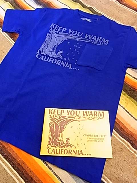 <STANDARD CALIFORNIA>Keep you warm Tee入荷!
