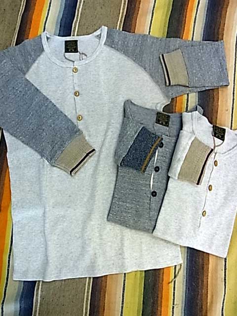 <Gypsy&Sons>Tac-Circular Rib Henley Neck Tee入荷!