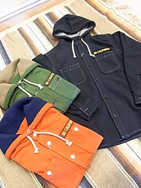 <STANDARD CALIFORNIA>Hooded Flannel Shirts入荷!