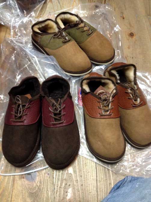 <THE SANDALMAN>TIMES別注シープスキンシューズ入荷!