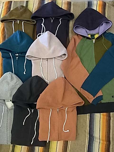 <A HOPE HEMP>ジップパーカー入荷!